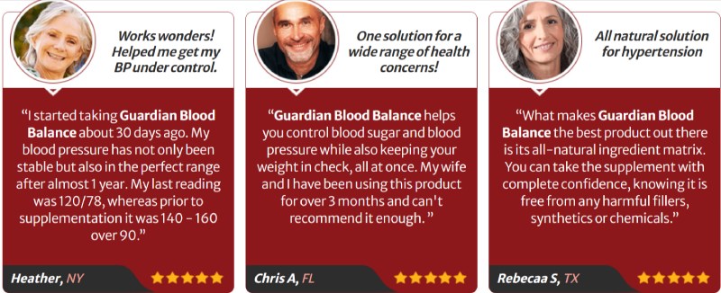 Guardian Botanicals Blood Balance Customers Reviews