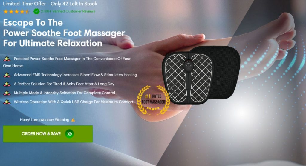 Power Soothe Foot Massager Benefits