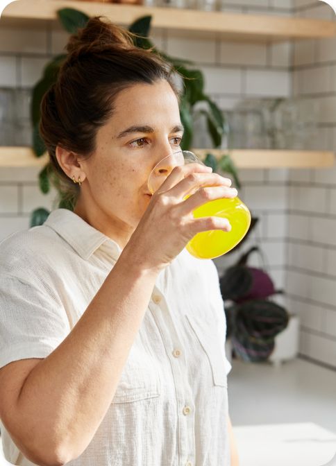 Lady Drinking NativePath Native Hydrate