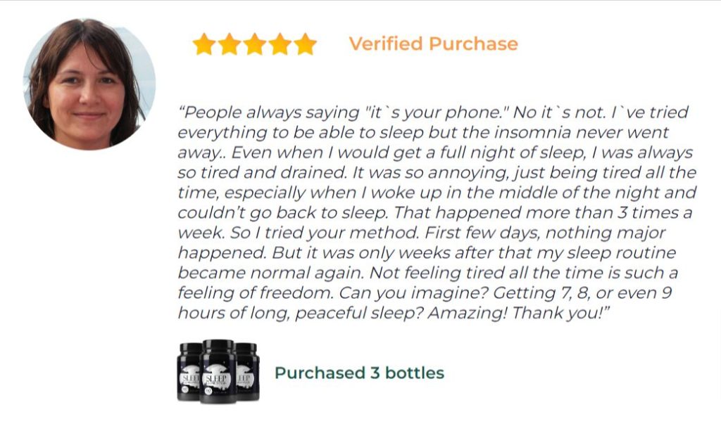 Sleep Guard Plus Real User Testimonial