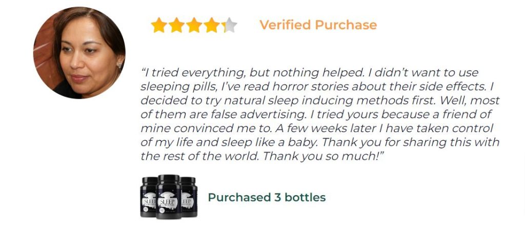 Sleep Guard Plus Real User Testimonial 2