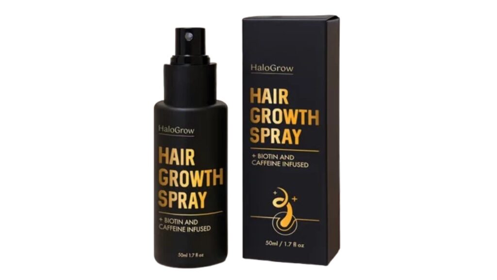 HaloGrow Hairspray Bottel