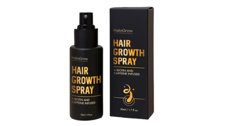 HaloGrow Hairspray Bottel