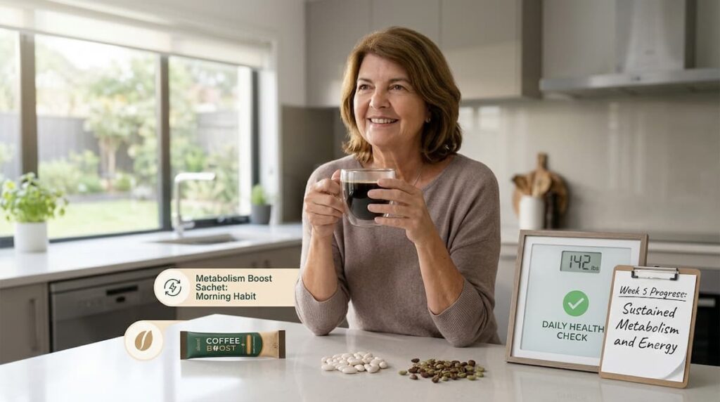 Akemi Coffee Boost real user review 2026 – daily coffee routine and weight management results