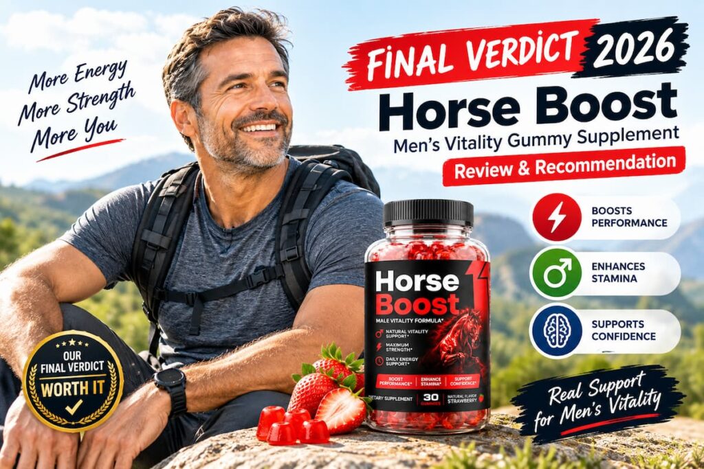 Horse Boost final verdict 2026 – men's vitality gummy supplement review and recommendation